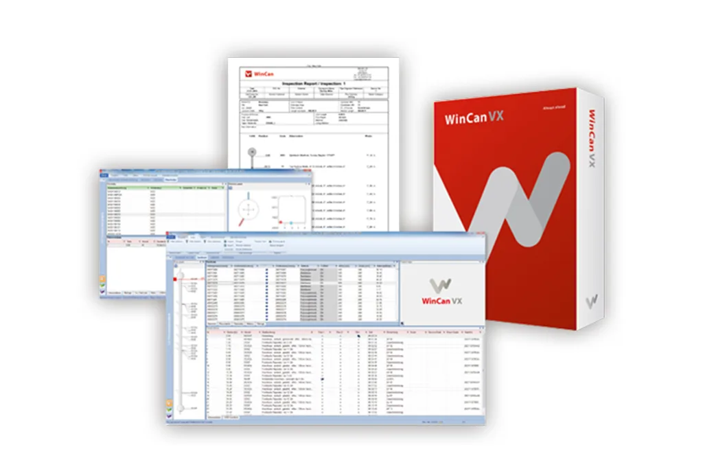 Software WinCan VX para gestión de datos de inspección CCTV de redes de alcantarillado — Pacific Group Colombia