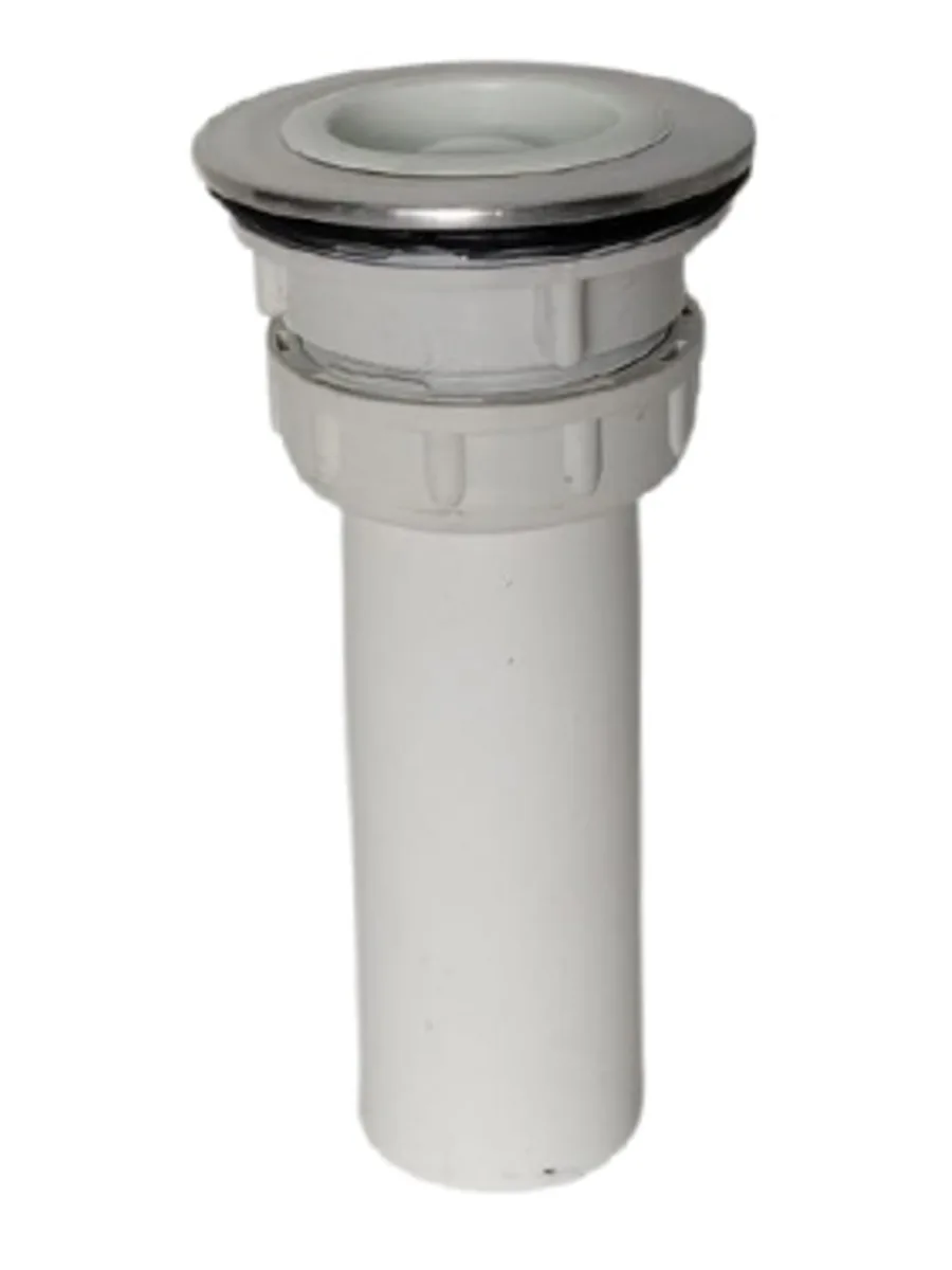 Desagüe PAC 007 cromado blanco para lavamanos — Pacific Group