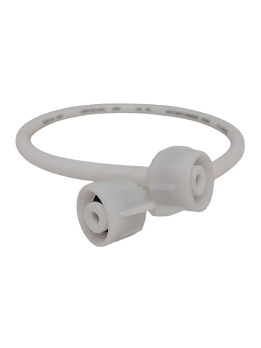 Manguera abasto flexible PAC 015 blanca para lavamanos — Pacific Group